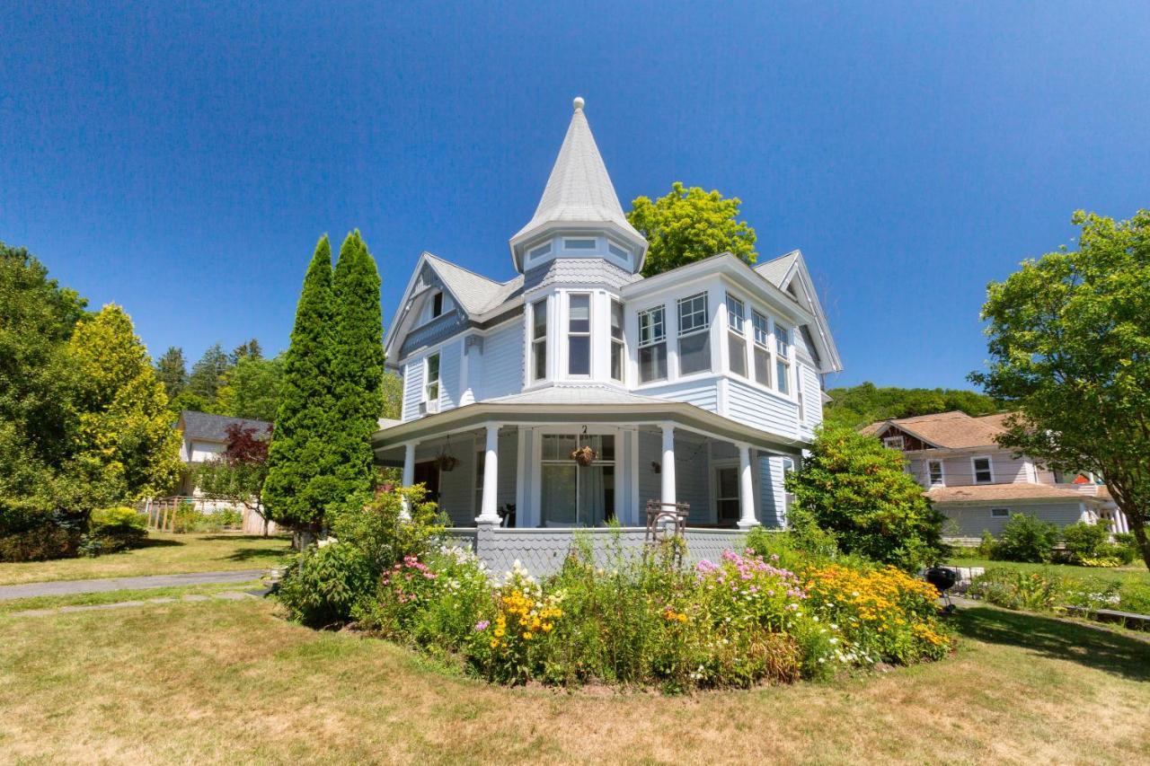 Villa Streamside Victorian Margaretville Exterior foto
