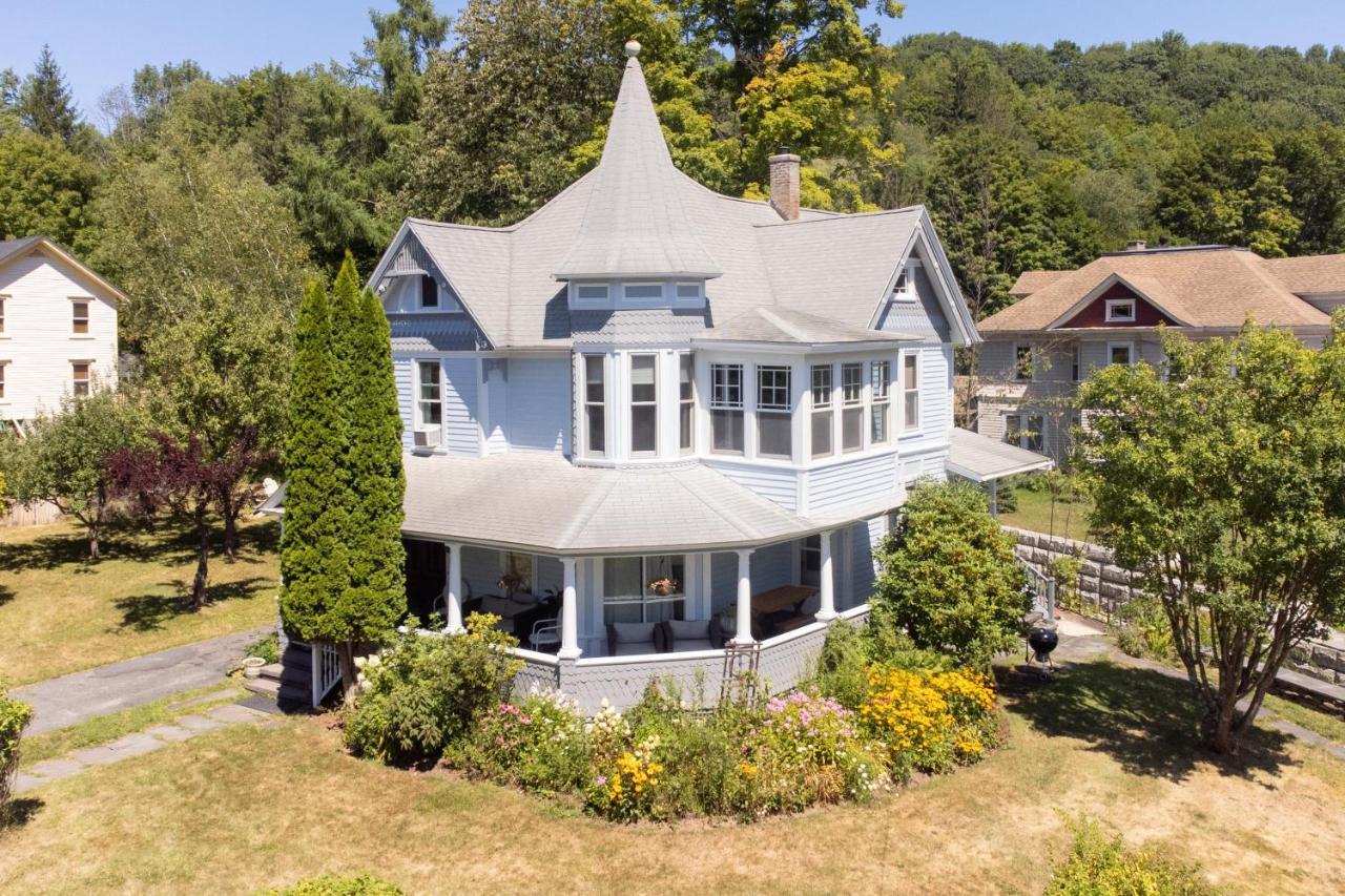 Villa Streamside Victorian Margaretville Exterior foto